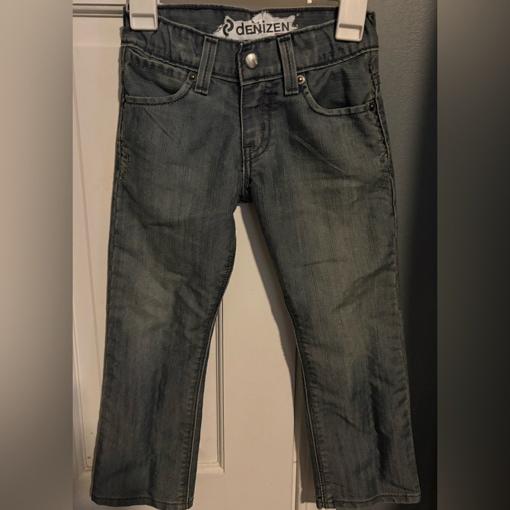 Denizen from Levi's Dark Gray Slim Straight Jeans